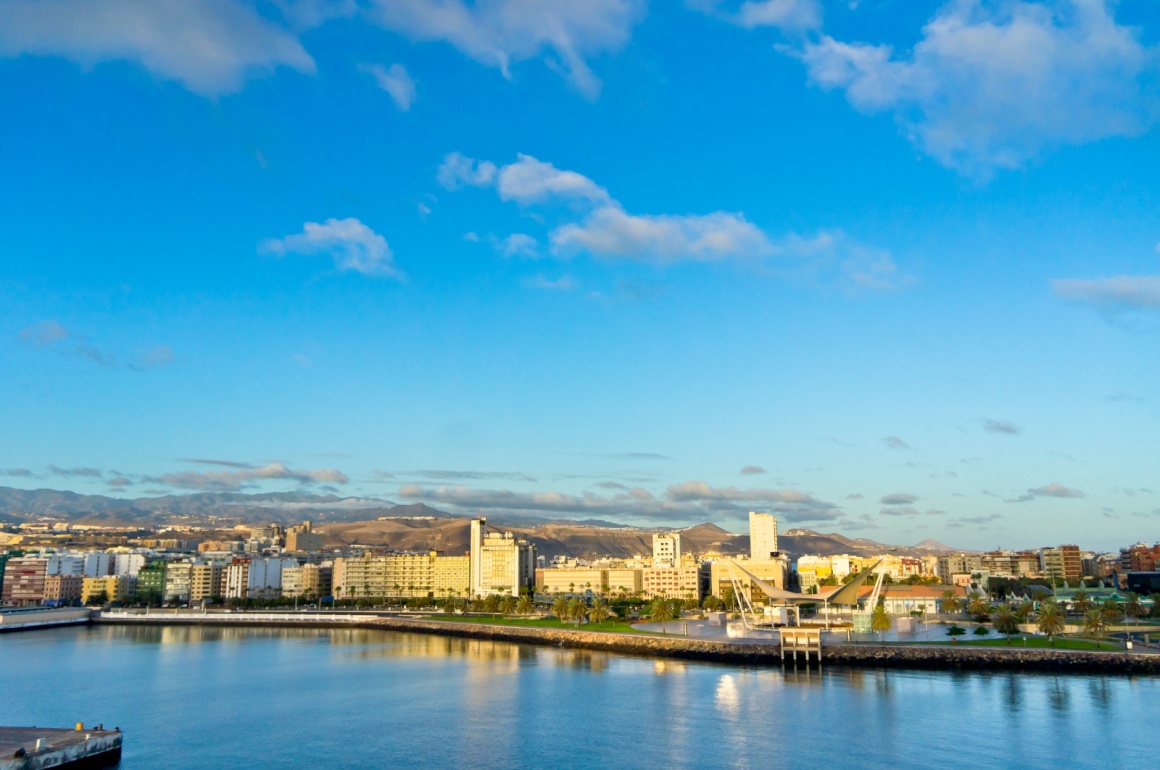 'Beautiful view of Las Palmas city, Gran Canaria, Spain' - Gran Canaria