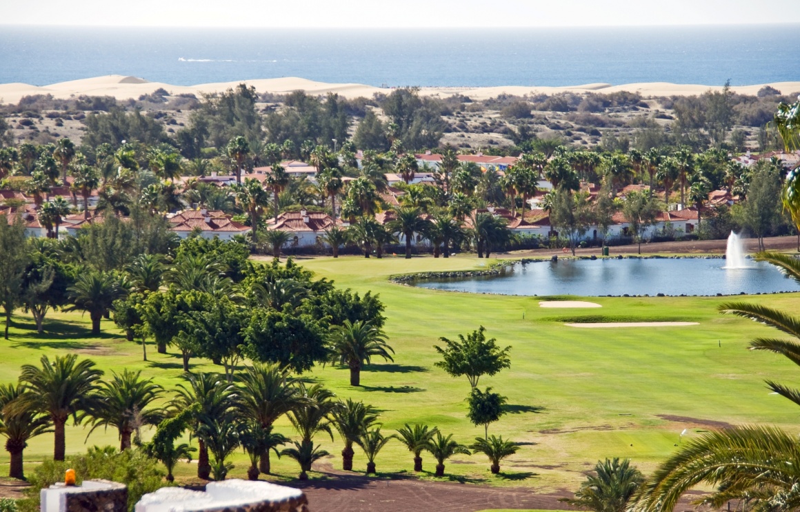 'Town of Maspalomas in Canary Islands' - Gran Canaria